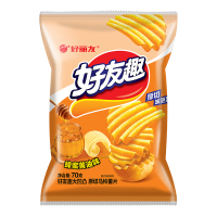 好丽友好友趣蜂蜜黄油味薯片70g*6