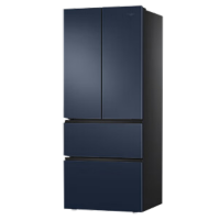 海尔(Haier)342L风冷变频多门冰箱黑金净化除菌 WIFI智控BCD-342WLHFD9DB9U1