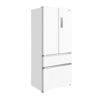 美的 冰箱 MR-560WUFPZE 极地白-锦缎