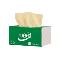 百晟长恒BSCH-C21D抽纸3层180抽每包 152mm*190mm 绿色