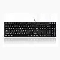 百晟长恒BSCH-C07E按键数:104键连接方式:有线键盘(计价单位:个)黑色