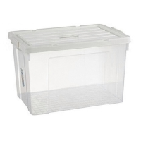 百晟长恒 BSCH-A78GS 15L 防水防潮透明整理收纳箱(计价单位:个)白盖透明