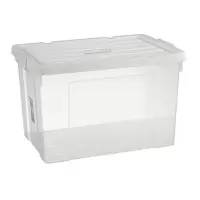 百晟长恒 BSCH-A78GS 15L 防水防潮透明整理收纳箱(计价单位:个)白盖透明