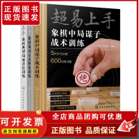 超易上手象棋残局定式转化训练 象棋中局谋子战术训练 象棋典型局面杀法训练 3册 象棋训练入门吃子技巧 初学棋手象棋战术训