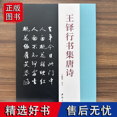 赵孟頫文徵明王羲之王铎苏轼米芾行书集唐诗隶书集唐诗草书篆书集唐诗魏碑集唐诗碑帖简体旁注古代文化艺术法帖古诗词