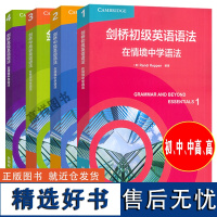 剑桥英语语法在情境中学语法 初中中高高级(4本套装)正版 剑桥初级英语语法在情境中学语法1 Randi Reppen编