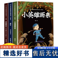 全套3册 爱的教育小英雄雨来童年书高尔基原著完整版快乐读书吧书籍小学生六年级上册课外书必读正版书目小学老师6上经典阅读T