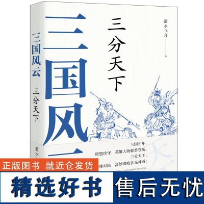 三国风云 三分天下 蓝水飞舟 著 赤壁之战孙权夺荆州关羽败走麦城刘备诸葛亮曹操中国古代军事智谋历史典故事三国演义小说书籍