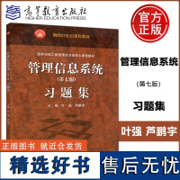 管理信息系统习题集 第七版 第7版 叶强 芦鹏宇 高等学校工商管理类专业核心课程教材 高等教育出版社