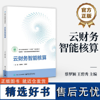 店 云财务智能核算 蔡梦颖 王碧秀 职业院校财务会计专业教材书籍 财经商贸会计审计教程 电子工业出版社