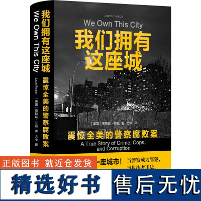 我们拥有这座城 普利策奖入围记者纪实作品同名美剧小说 巴尔的摩警察与平民之间荒诞对立描绘美国部门历史最大丑闻之一