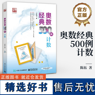 店 奥数经典500例 计数 数学辅导书 中小学生数学竞赛专题培训教材书籍 奥林匹克数学竞赛重难点讲解解题方法大全 陈拓