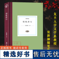 日知文丛:矮纸斜行(精) 张新颖著 中国现当代散文随笔全集近代文学作品集小说故事书 中外文学评论文字背后的心灵信息正版