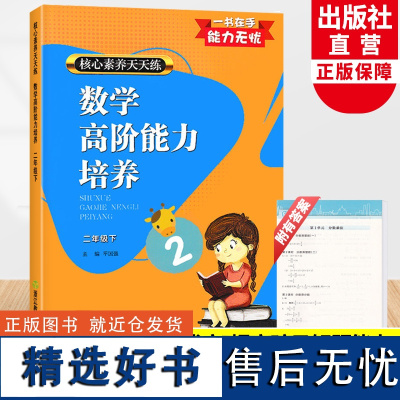 数学高阶能力培养 二年级下 核心素养天天练 小学2年级课时作业本小学生课堂训练课前课后同步天天练习题册期末复习浙江教育出