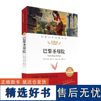 巴黎圣母院 经典文学名著金库名师精评思维导图版 暑寒假读物 儿童文学书籍7-9-10-12岁小中学初中语文课外书 余秋雨