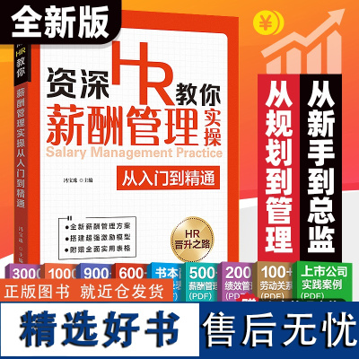 人力资源管理薪酬书籍hr书籍绩效考核与薪酬激励薪酬与绩效管理方案人事实操从入门到精通劳务派遣管理薪酬体系设计员工关系管理