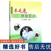 正版长毛兔养殖技术 高效养兔技术书籍 养兔技术教程大全 长毛兔养殖疾病治防与诊断技术书 养殖书籍大全 农业科学技术出版社