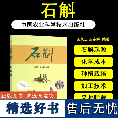 正版石斛王东晖编石斛种植栽培技术石斛医用价值石斛病虫害防治新技术石斛加工技术工艺和配方大全石斛生产技术全书中药材种植书籍