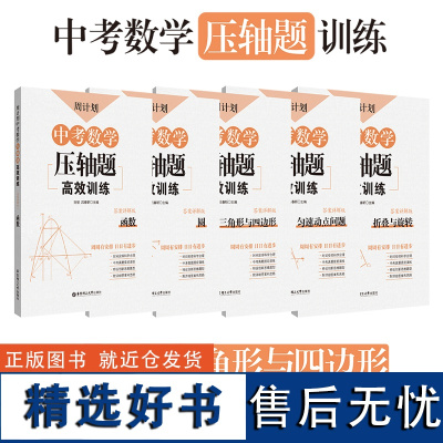 中考数学压轴题周计划专项训练 历年真题初三初二初一 7/8/9年级 函数.圆.三角形 总复习归纳五三模拟题