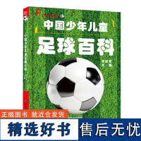 中国少年儿童足球百科 中小学生体育百科全书课外阅读教材 7-11-14岁儿童足球基本知识文化 足球历史 重要赛事训练技法