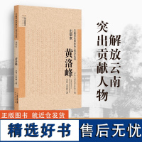 [出版社店]正版 出版家 黄洛峰 云南百位历史名人传记丛书 云南人民出版社