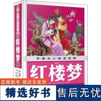 中国少儿阅读金典 红楼梦(美绘版) 6-12岁儿童中国古典读本白话小说文学世界四大名著小初中学生青少年版 曹雪芹 正版精