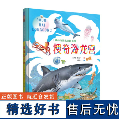 [店][店] 硬壳精装 搜奇海龙宫 我的自然生态图书馆 海底世界海洋世界海洋生物书籍 探索海洋书籍 6-12岁儿