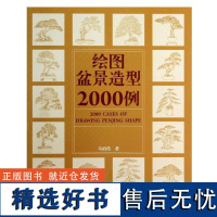 绘图盆景造型2000例6674马伯钦绘画参考 植树造林 家庭园艺栽培 树态与盆景造型 中国盆景艺术 简解树桩盆景 造型微