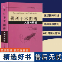 [店]骨科手术图谱入路与解剖 临床手术技巧丛书 精装 未拆封 霍本菲尔德 福建科技 邱贵兴 西医 书籍