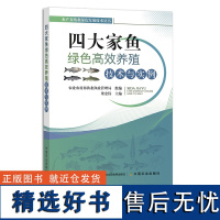 四大家鱼绿色高效养殖技术与实例 淡水养殖 渔业 鱼类养殖 生态养殖 水产养殖业绿色发展技术丛书 梁宏伟 27984 定