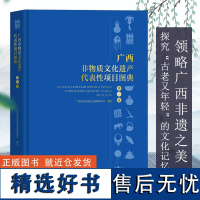 广西非物质文化遗产代表性项目图典第一卷 广西文化传承少数民族文化建设旅游攻略导游解说 民间艺术指导 民俗文化爱好者