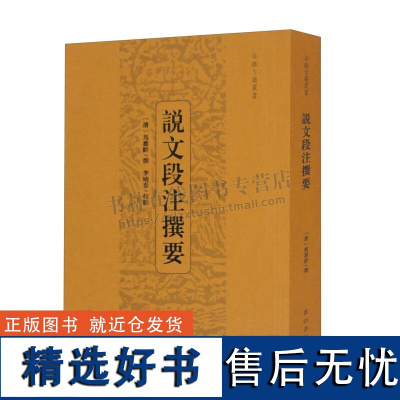 安徽古籍丛书第十一辑 说文段注撰要 历代《说文》专著研究 语言文字学研究 黄山书社