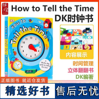 英文原版DK时钟书How to Tell the Time A Lift-the-flap Guide to Telli