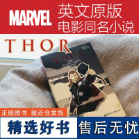 雷神.漫威全英文版 Thor marvel电影同名小说 英文原版小说文学故事 英语阅读书籍