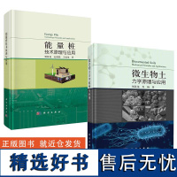 [全2册]能量桩技术原理与应用刘汉龙+微生物土力学原理与应用刘汉龙肖杨科学出版社