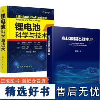 [全2册]锂电池科学与技术+高比能固态锂电池 高比能固态锂电池研发技术人员参考书