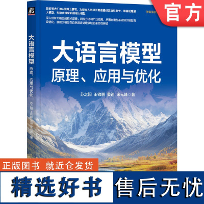 正版 大语言模型:原理、应用与优化 苏之阳 著 微软等大厂4位博士撰写 9787111762768 机械工业出版社