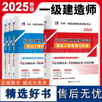 2025一级建造师建筑专业历年真题及模拟试卷4册套装