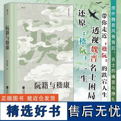 [新华]阮籍与嵇康 徐公持著 大沨系列丛书 还原“嵇阮”一生 透视魏晋名士困局 竹林七贤 人物传记魏晋南北朝 正版书籍