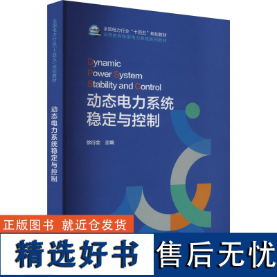 动态电力系统稳定与控制 徐衍会 编 建筑/水利(新)专业科技 正版图书籍 中国电力出版社