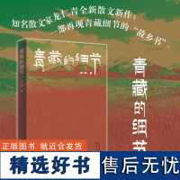 青藏的细节 知名散文家龙仁青全新散文新作 一部再现青藏细节的 故乡书 记录青藏大地上独特的文化传统 长江文艺