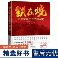 铁在烧志愿军第63军铁原阻击战全景再现抗美援朝志愿军浴血鏖战画面军事纪实文献记录片中国军人的生命像燃烧的钢铁历史书籍