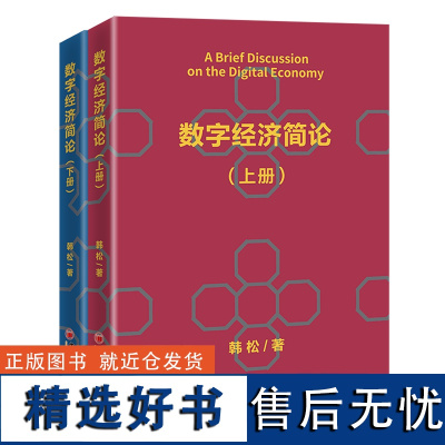 [正版]数字经济简论:上下册 韩松 中国经济出版社 9787513676151