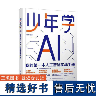 正版少年学AI:我的本人工智能实战手册雷波书店工业技术书籍 畅想书