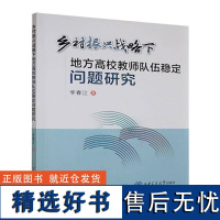 正版乡村振兴战略下地方高校教师队伍稳定问题研究李春江书店社会科学书籍 畅想书