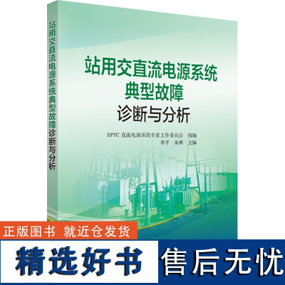 站用交直流电源系统典型故障诊断与分析 EPTC直流电源系统专家工作委员会,李平,朱林 编 电工技术/家电维修专业科技