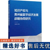 知识产权与贵州省数字经济发展战略协同研究经济理论、法规