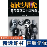 正版灿烂星空--古今数学20杰传奇9787535158505湖北教育出版社李长明