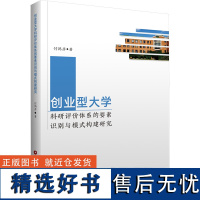 创业型大学科研评价体系的要素识别与模式构建研究 付鸿彦 著 大学教材文教 正版图书籍 中国财富出版社有限公司