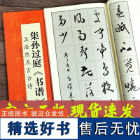 集孙过庭书谱 孟浩然五言古诗 翰墨诗词大汇 中国历代名碑名帖丛书 陆有珠著草书毛笔字帖临摹书籍碑帖米字格 安徽美术出版社